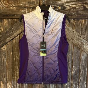 Women's Purple Quilted Lightweight Vest 37.5 Technology